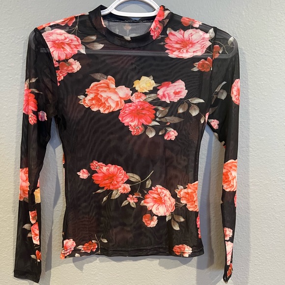 Deeva Tops - Women Kendal Floral Long Sleeve Top